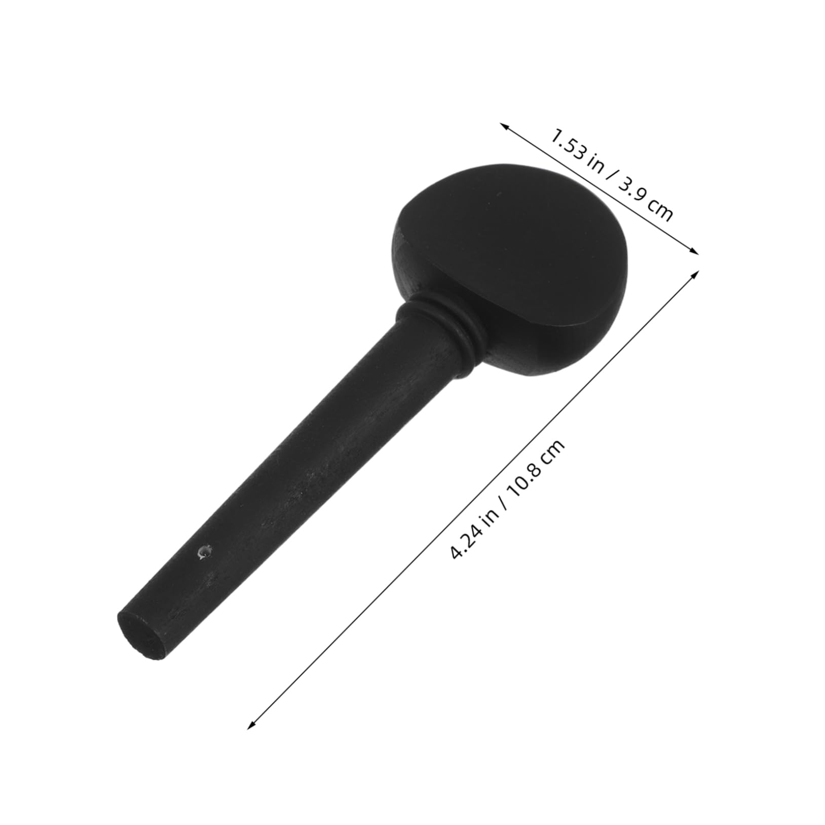 BESPORTBLE Quality Cello Accessories 4 Pcs Ebony Tuning Pegs Replacement Parts for Cello Perfect for All Skill Levels