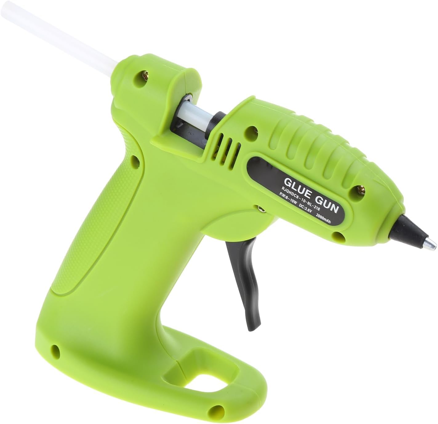 Gorący pistolet do klejenia bezprzewodowy pistolet do klejenia bezprzewodowy Mini z 40 klejami 7mm i 6 silikonowymi rękawami na palce do szkoły DIY kleje/1053