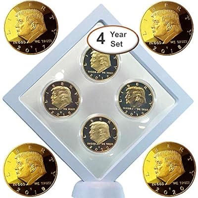 Donald Trump Coin Sets, Collector’s Edition, Gold Plated Replica Coins