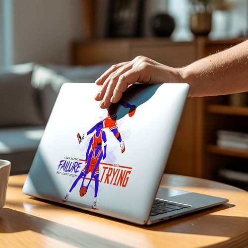 Image of NoWorries Laptop Skin for 15.6 & 14 Inch Laptop | Motivational, Superhero, Sports & Graphic Design Laptop Sticker Wrap | Premium Vinyl Laptop Cover (Michael Jordan, 15 x10inches)