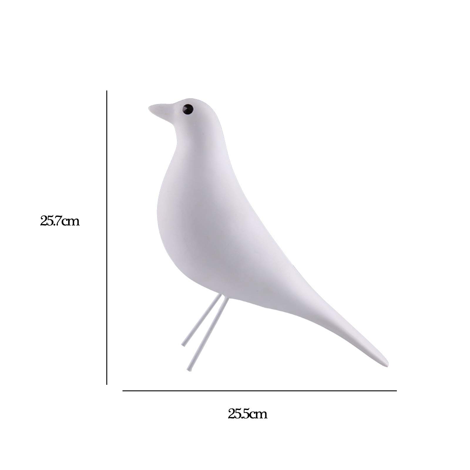 Amazon.co.jp: 平和の鳩の置物彫刻の装飾 現代の平和の鳥 鳩の像 樹脂