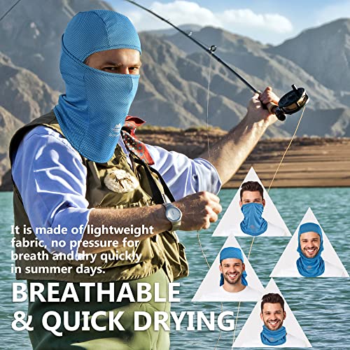 Image of Balaclava Ski Mask, Sun UV Protection Breathable Full Head Face Mask for Men Women Skiing Cycling
