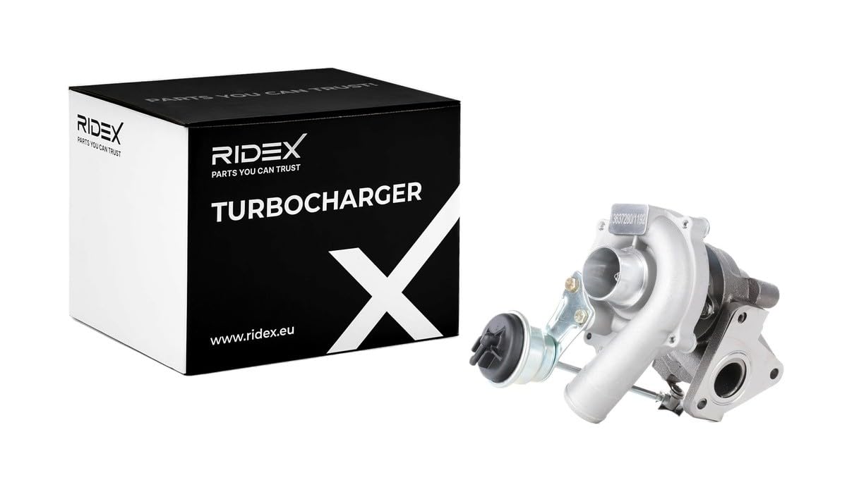 RIDEX 2234C0137 Turbina con comando a depressione con materiale di fissaggio/montaggio incl. Kit guarnizioni Compatibilità con RENAULT Clio 3 Hatchback BR0/1, CR0/1