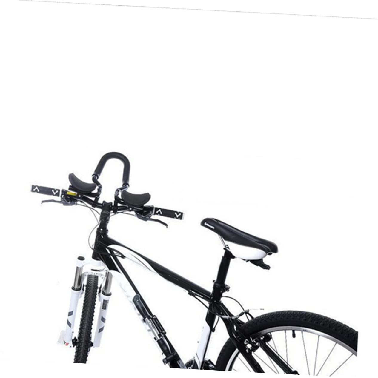 HEMOTON Aerolenker mit Komfortabler Polsterung aus Aluminiumlegierung für Mountainbikes und Klappräder für Lange Fahrten und Bergtouren