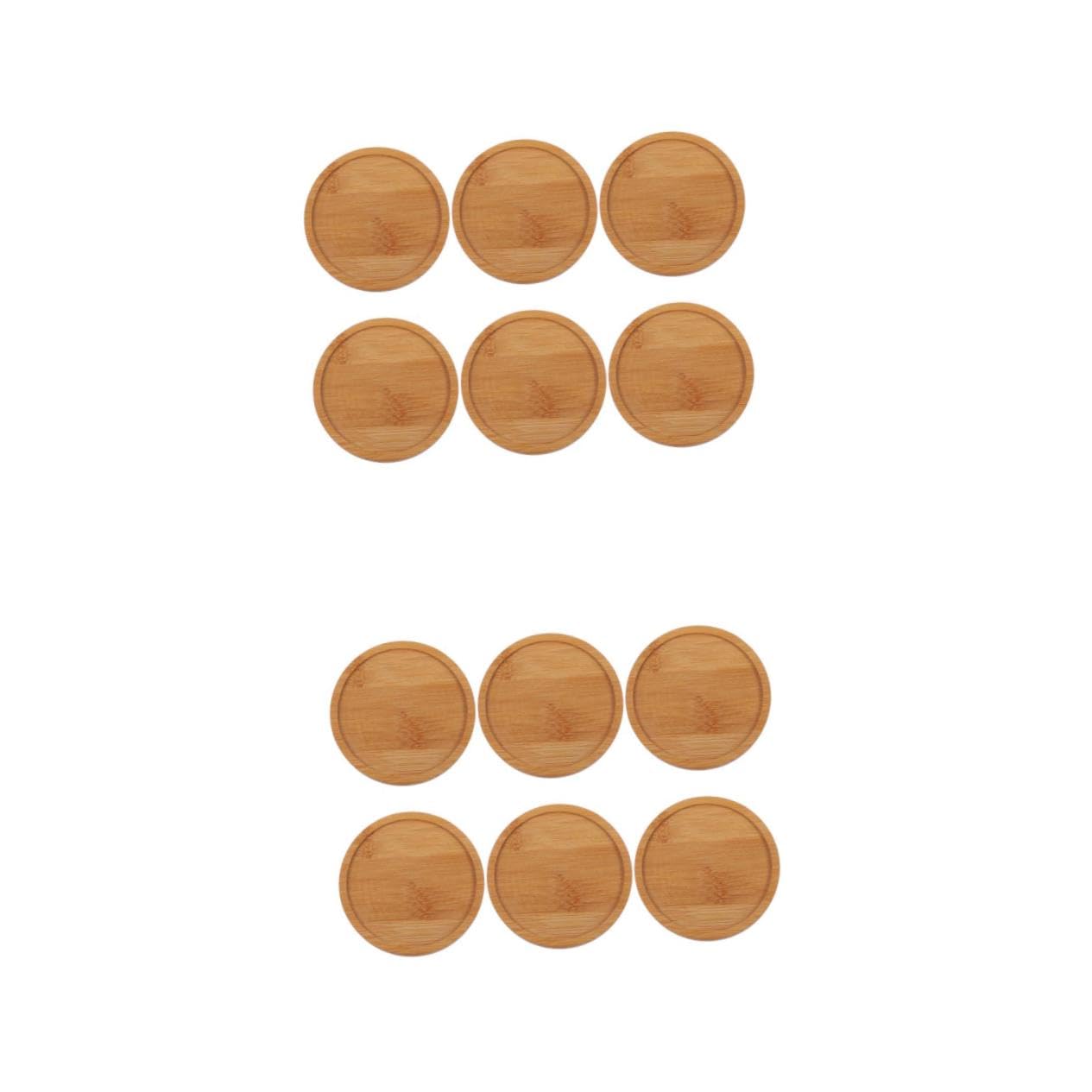 Sous-verres bambou Hemobllo anti-taches : protégez vos tables en bois des cercles de tasses