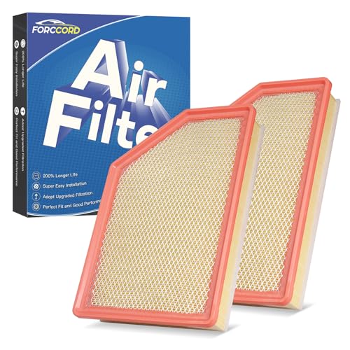 Image of 2-Pack Engine Air Filters for Silverado 2500HD /3500HD 2020-26 6.6L Duramax