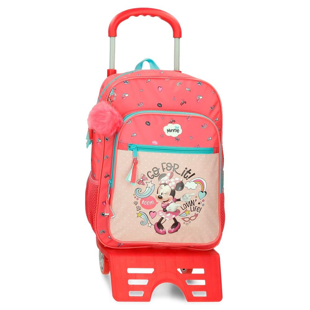 Disney, Colourful, Backpack 38 + Trolley