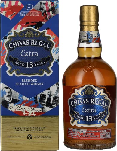 Chivas Regal EXTRA 13 Years Old AMERICAN RYE CASKS Finish 40% Vol. 0,7l in Geschenkbox