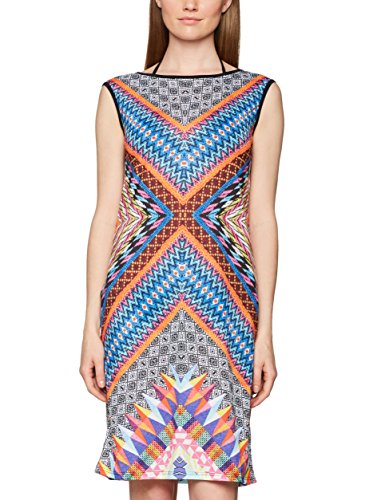 Sunflair Kleid Ethno Blue Abiti da Spiaggia Donna