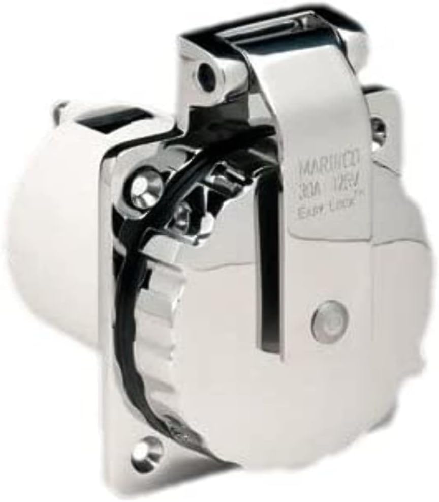 303SSELBRV 30 Amp Stainless Steel RV Power Inlet