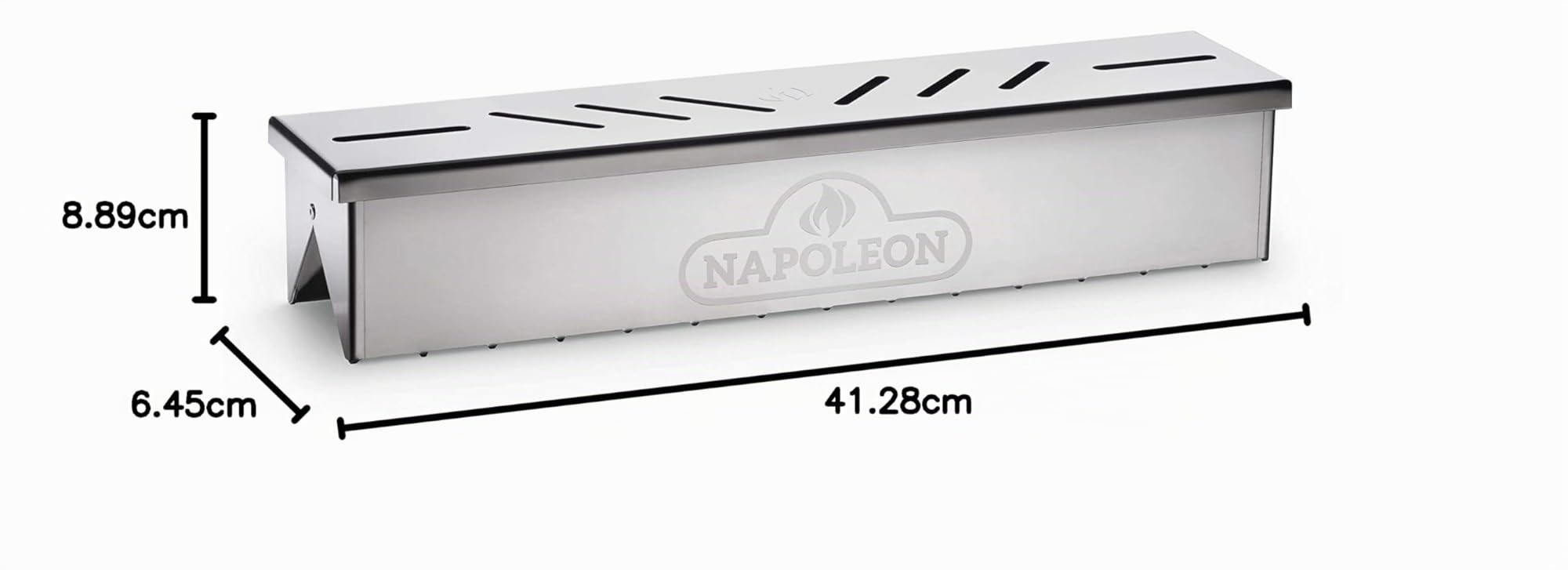 Napoleon 67013 Edelstahl-Räucherbox, Grillzubehör