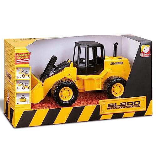 Escavadeira Sl800 Construction, Silmar Brinquedos