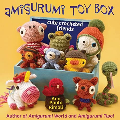 Amigurumi Toy Box Crocheted Friends