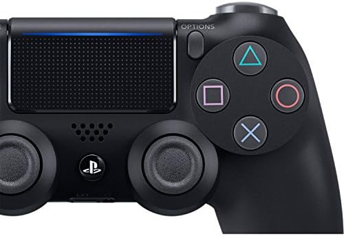 ذراع تحكم لاسلكي دوال شوك 4 لجهاز PlayStation 4 - اسود داكن