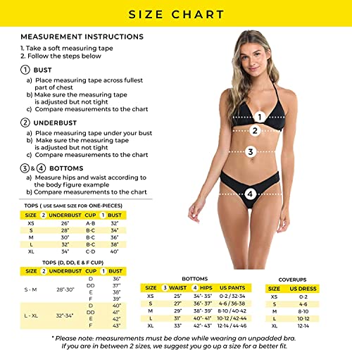 Image of Body Glove Women's Smoothies Eclipse Solid Surf Rider Bikini Bottom Swimsuit