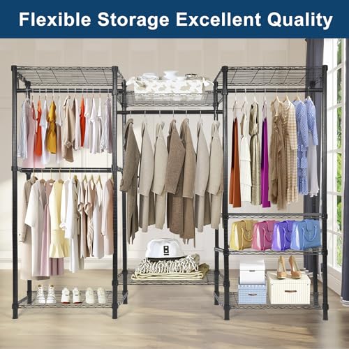 Armoire portable Whitmor dressing autonome et support de rangement vêtements