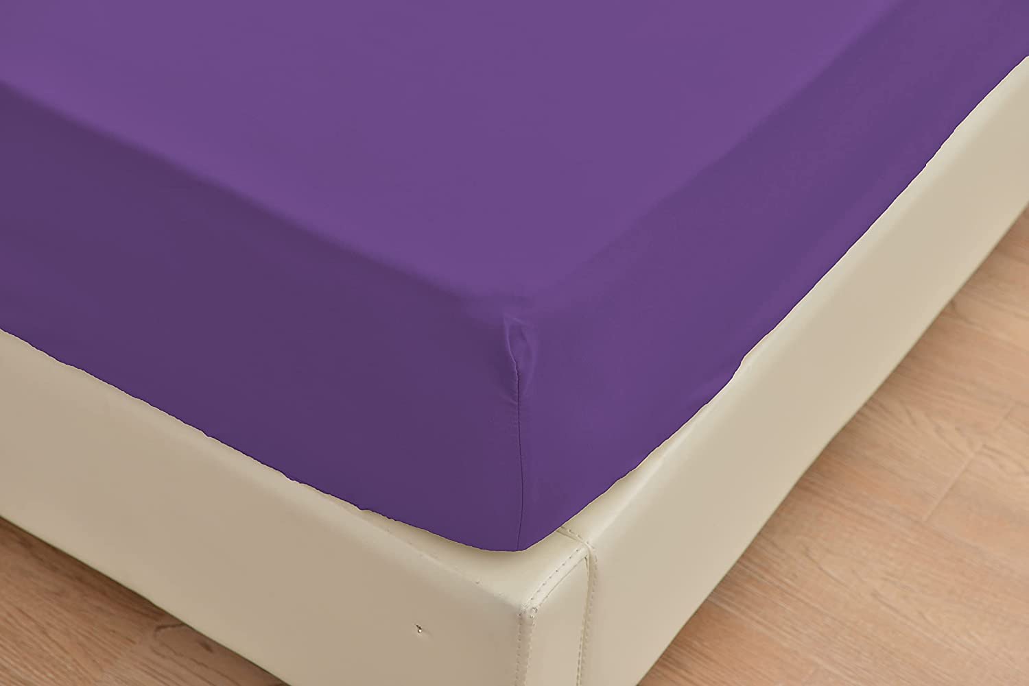Juego De Sábanas De 4 Piezas Hechas De 100% Algodón Orgánico De 800 Hilos, Ropa De Cama Y Fundas De Almohada, Juego De Sábanas Tamaño King Y Blanco, Sábanas Elásticas Súper