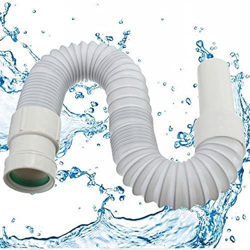 PACTIV : Flexible Pipe Bathroom Sink Drains Down Comer Wash Basin Electroplated Plumbing Hose Waste Pipe(Pack of White) (B0B2MVFHPZ) Amazon Price History, Amazon Price Tracker