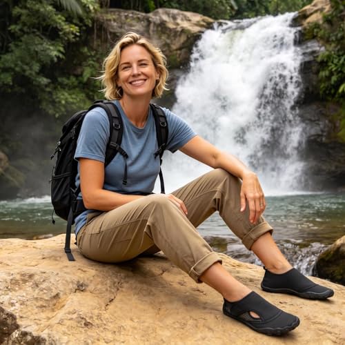 Image of Centipede Demon Swim Water Shoes for Women Men Quick Dry Barefoot Aqua Sneakers Shoe for Beach Hiking Diving Boating River Outdoor Water Sports