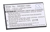 Contenido del envío: 1x batería recargable | Batería de recambio, repuestos y accesorios de vhbw