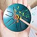 Rain Drum, Modern Rain Catcher, Steel Tongue Drum, Rain Drum, Steel Drum Instrument with 6 Tones, 3 Inch Handpan Drums, Musical Instrument Set, 7.8 x 4.5 cm