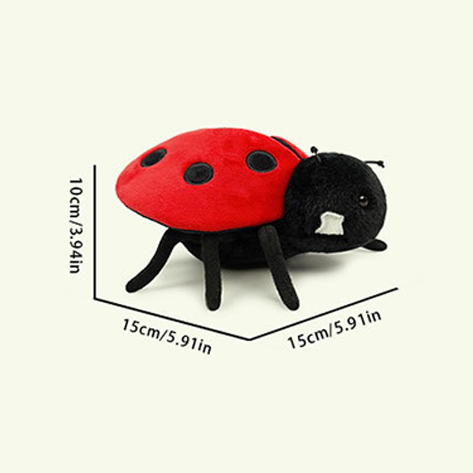 Stuffed Animal - 9.84 Inch Realistic Soft, Ladybug, Refer to description - Image 8