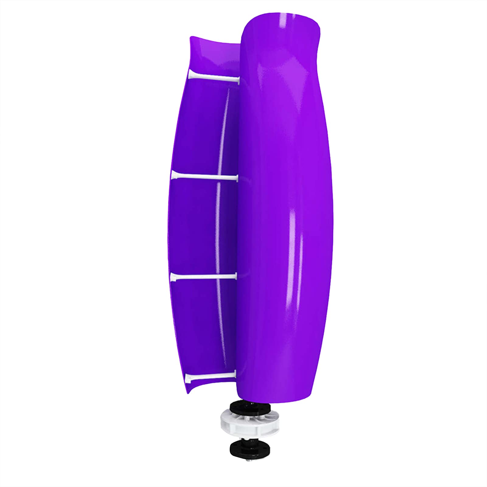 New Energy 700W Tulip Wind Turbines Turbine Generator, 12v/24v Maglev Wind Turbine, Vertical Axis Breeze Start Power Generation System, Courtyard Camping Wind Turbin 700w-24v