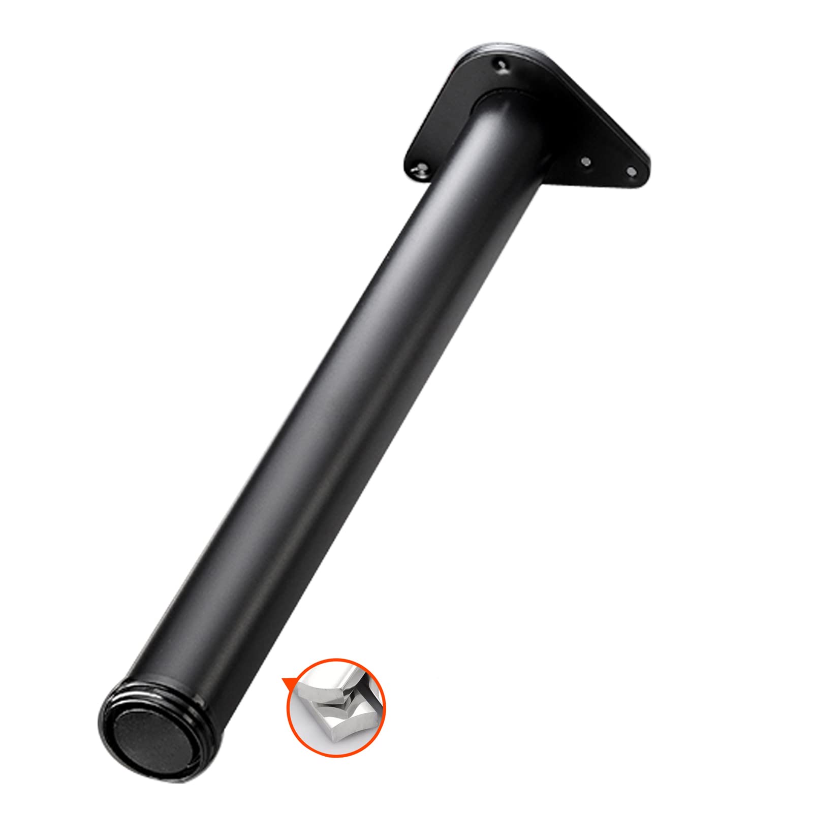 Pieds de table réglables 300mm robustes pour plan de travail de cuisine