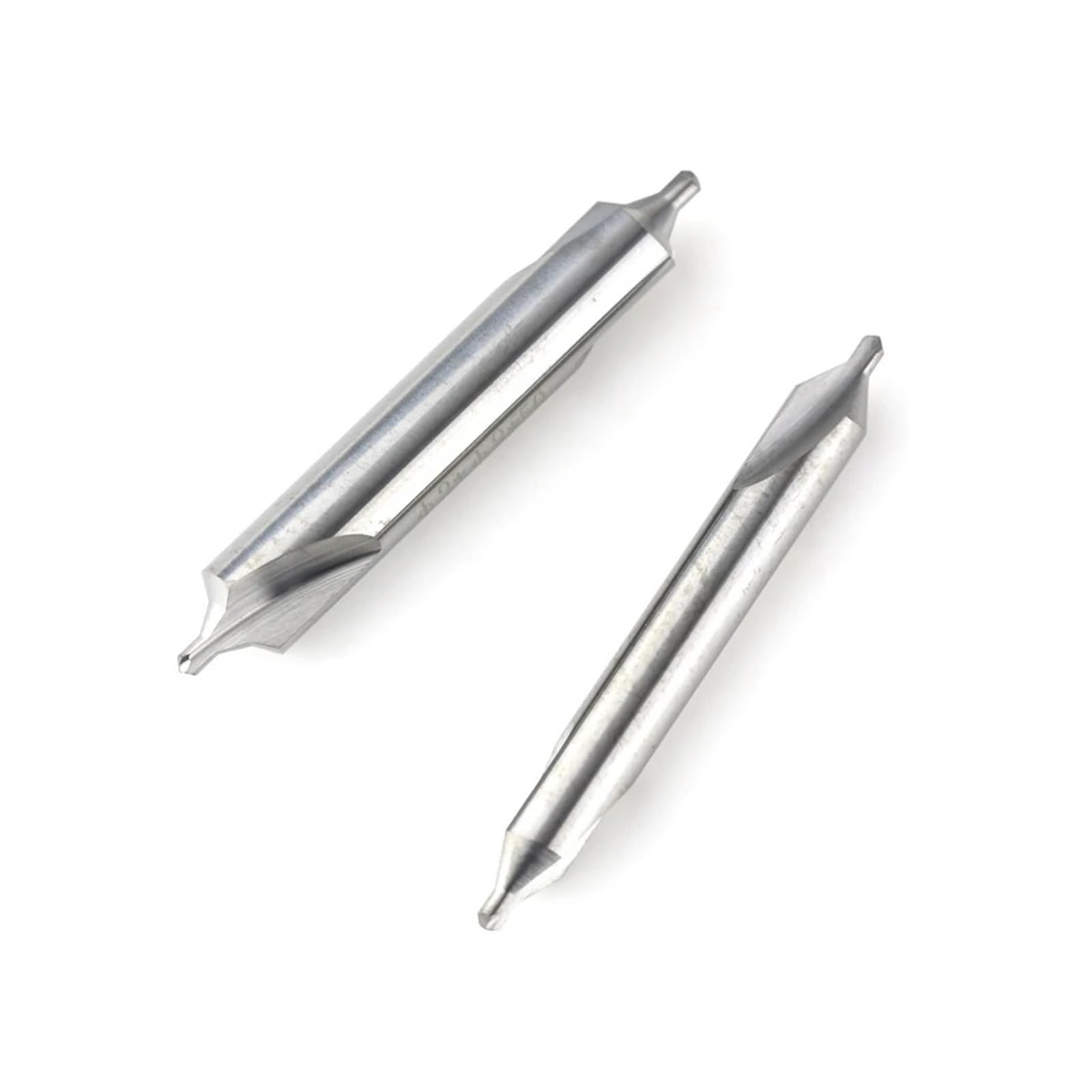 Brocas centrales Broca de carburo for centro de metalurgia, herramientas de avellanado CNC, brocas de biselado de 60 grados, herramientas de perforación de acero de tungsteno, 1 pieza(D1xD4x100L)