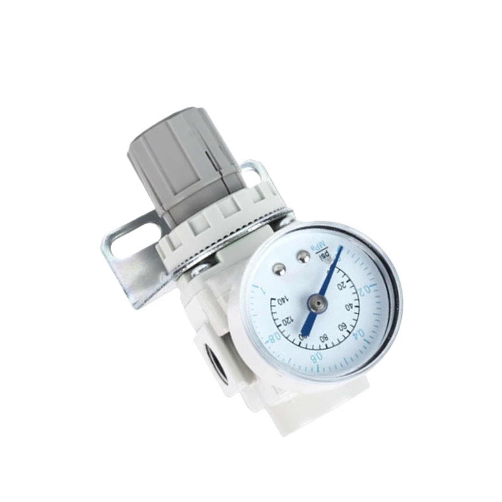 Jwvialel Ar50-10Bg-B Ar Pressure Regulating Valve Air Compressor Pneumatic Reducing Regulates 1Pcs(Ar50-10Bg-B)