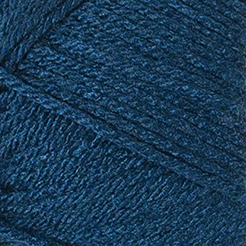 Image of Lion Brand Yarn Basic Stitch Anti-Pilling Yarn for Crocheting, Knitting, and Crafts, Steel Blue, 1 Pack