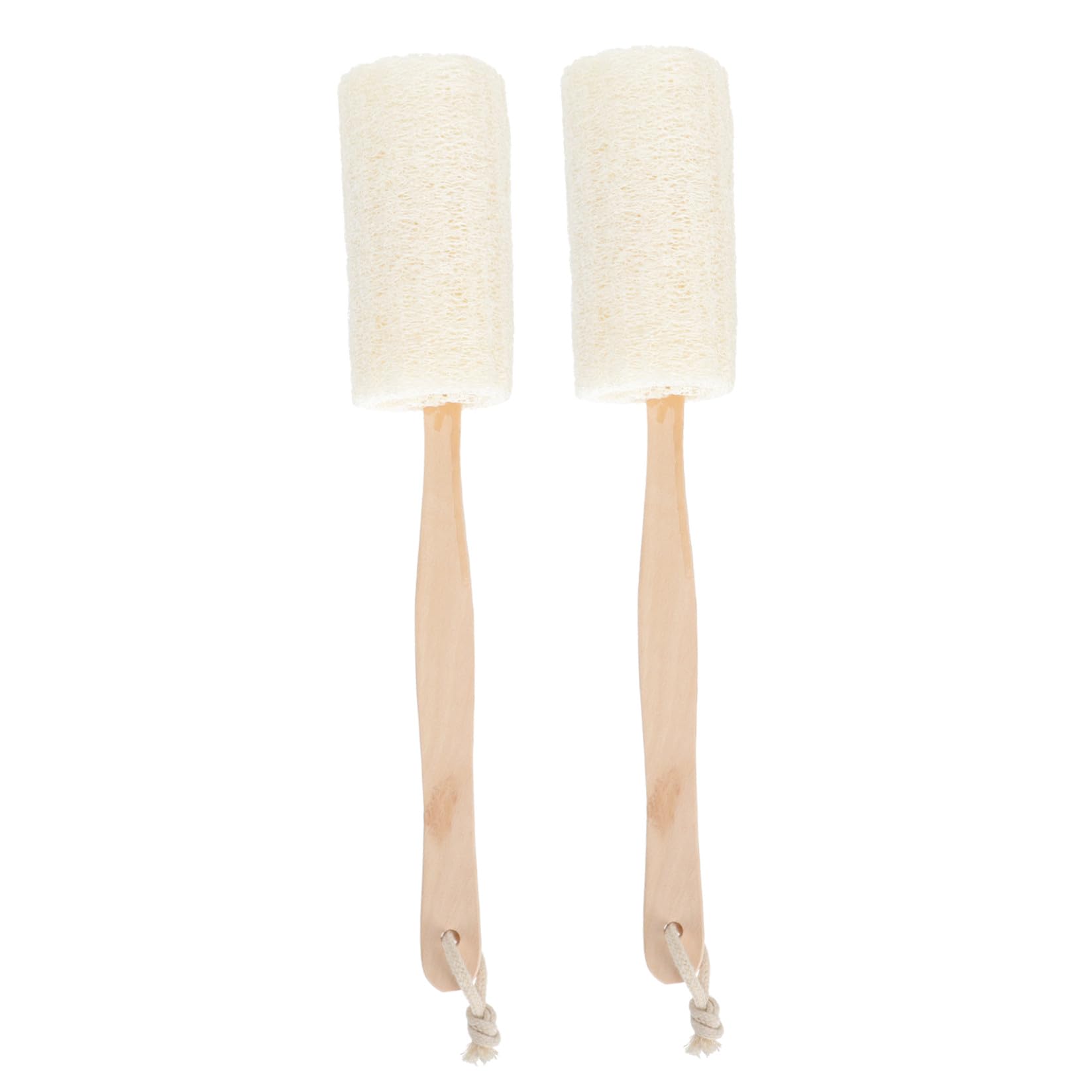 DOITOOL 6piezas Cepillo De Madera Para Exfoliación Esponja De Natural Para Limpieza De Para Cuerpo y Masaje