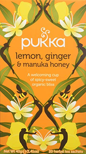 Pukka Infusion Jengibre Limon Y Manuka 20 Filtros Bio 200 Ml