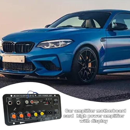 Carte d'amplificateur à haute puissance 12V kit électro avec télécommande audio