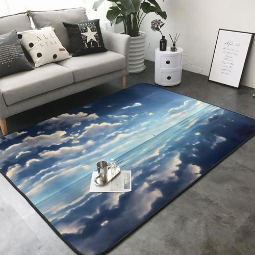 Tapis de sol flanelle grand format 203x147 décoration intérieur
