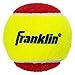 Franklin Sports Starter + Beginner Pressureless Tennis Balls - Great for Training + Practice - Low Bounce Tennis Balls for All Court Surfaces - Red - 3 Pack