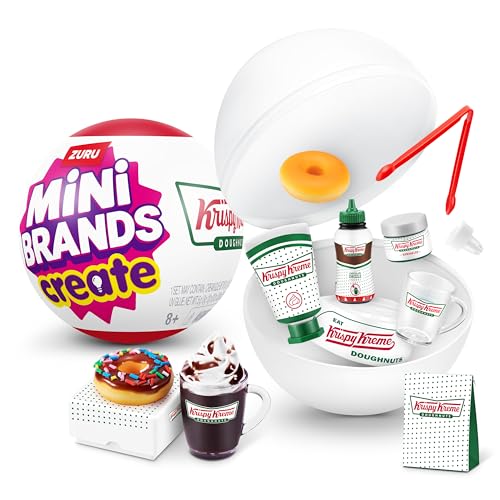 S001-MINI BRANDS-KRISPY KREME CREATE-SERIES 1- CAPSULE WITH DEMO 25PCS/Gravity PDQ 50PCS/2PDQ/CTN