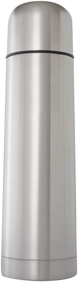 Anika 64530 Vacuum Flask / 1 Litre / Stainless Steel Construction / Keep Hot Liquids Hot Or Cold Liquids Cold / Travel, Camping, Hiking, Work Flask