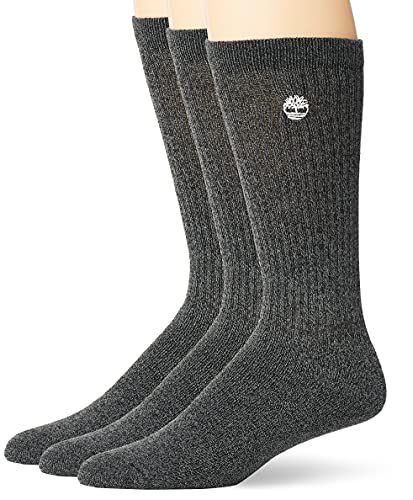 Timberland Women's 3-Pack Ribbed Full Comfort Boot Socks