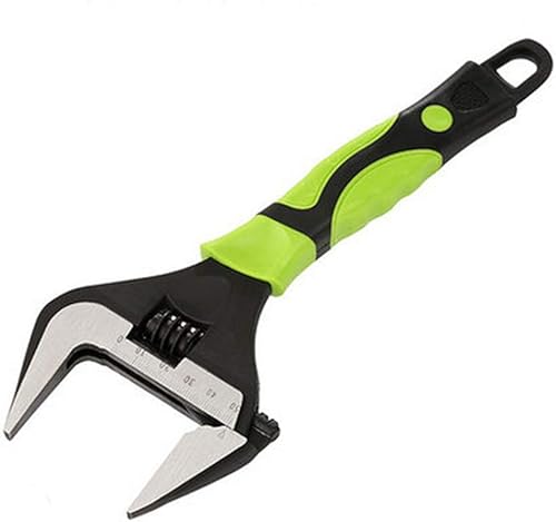 Miniatura 9 de Llave ajustable de fontanería, llave universal, apertura ancha fina, aleación de cromo vanadio ajustable y pinzas de tubo de 6 pulgadas, 8 pulgadas,