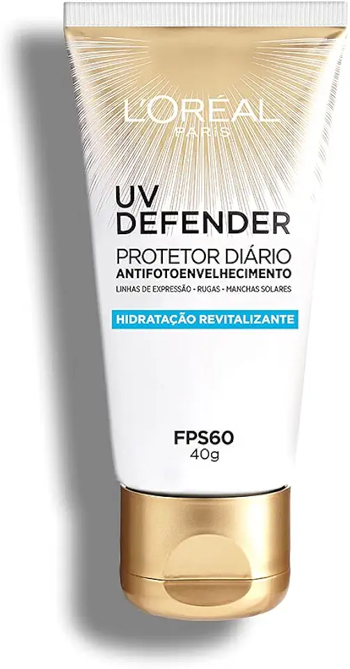 L'Oréal Paris UV Defender Hidratação FPS 60 - Protetor Solar Facial 40g