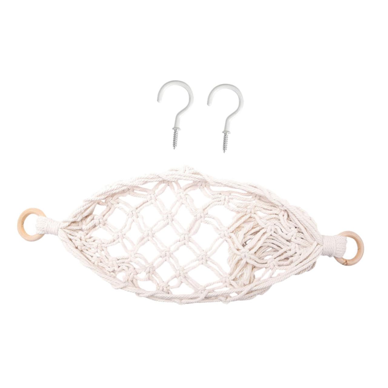 Cabilock 1Set Creative Hanging Fruit Vegetable Hammock Sturdy Woven Storage Basket for Saving Design for Home Organization and Efficient Produce Storage