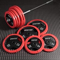 Amazon | IROTEC（アイロテック）ラバーバーベル160KGセット 径