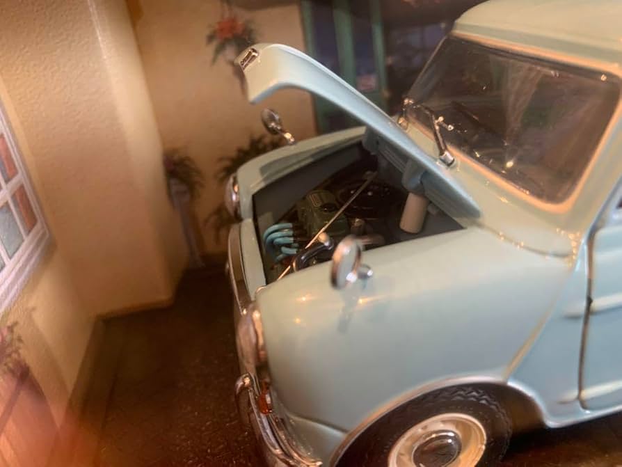 極レア　状態良し　京商　オースチン　ミニ　カントリーマン　ブルー　1/18 京商オリジナル 1/18 オースチン ミニ カントリーマン（ブルー