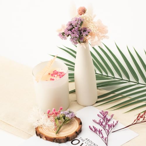 LAUMOE Fleurs Séchées, Fleurs Sechees Naturelles Fleur Séchée pour Bougies Fleurs Sechees Fleurs Séchées Vrac Fleur Sechees Decoration pour Bricolage Résine Epoxyn Art DIY Artisanale Scrapbooking – vue 5