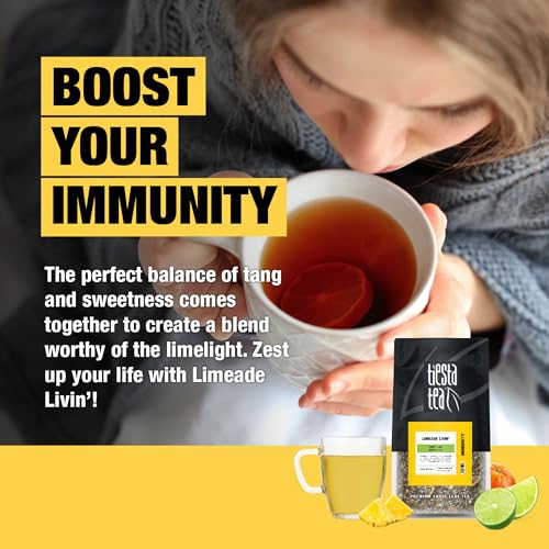 image for Tiesta Tea - Limeade Livin | Loose Leaf | Sweet Lime Herbal Tea | Prem