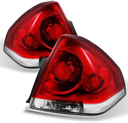 Miniatura 2 de AKKON - Para Chevy Impala de repuesto de luces traseras rojas transparentes para conductorpasajero, par nuevo