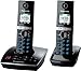 Produktbild Panasonic KX-TG8062GB Telefon schnurlos mit Anrufbeantworter (2 Mobilteile) schwarz