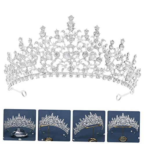 FOMIYES Festa De Aniversário Coroa Noiva Headpieces Para Casamento Headpiece Nupcial Tiara De Crista