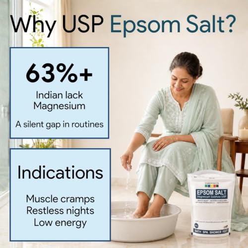 Organix Mantra Epsom Bath Salt 1KG - Image 3